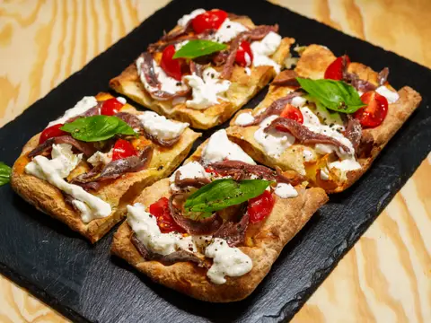 Buratta, Pesto & Ansoa (blat Scrocchiarella) - 520g
