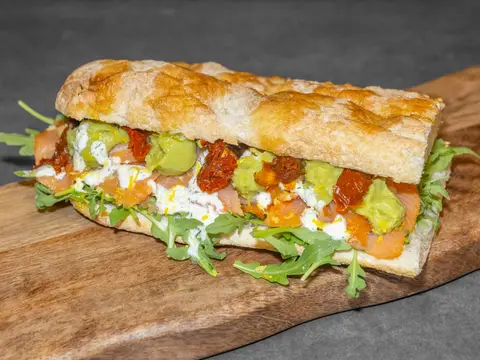 Salmone E Guacamole Panino