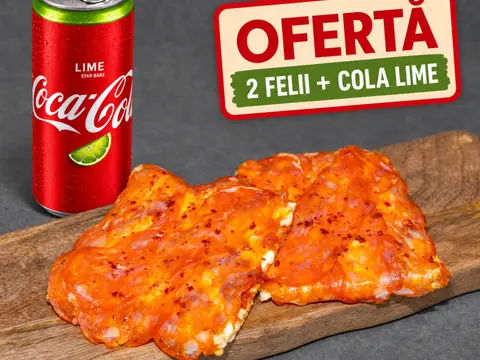 Diavola (blat Scrocchiarella) + 1 Coca Cola Lime