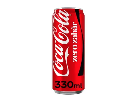 Coca Cola 0.33 ml  (ZERO :COFEINA, ZAHAR, CALORII)