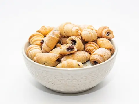 Cornulete cu magiun vegane