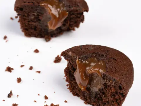 Muffin cu ciocolata si  fructe Vice